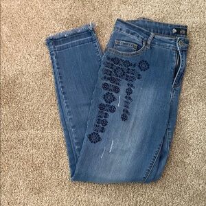 Embroidered TruLuxe Jeans
